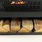 Deko Living 36 Inch Rectangular Outdoor Steel Wood Burning Fireplace with Log Storage COB10511 - alternate 5
